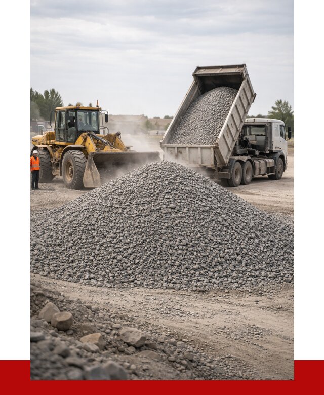 Купить щебень с доставкой в Чусовой от 2612 руб. | ПРОНЕРУДЧсв
