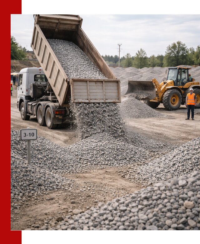 Гранитный щебень фракции 3–10: доставка и продажа в Чусовой
