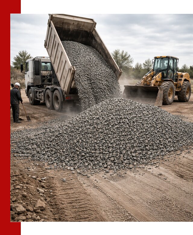 Гранитный щебень фракция 10-20 с доставкой в Чусовой