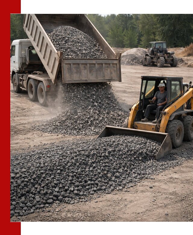 Гранитный щебень фракция 40-70 с доставкой в Чусовой