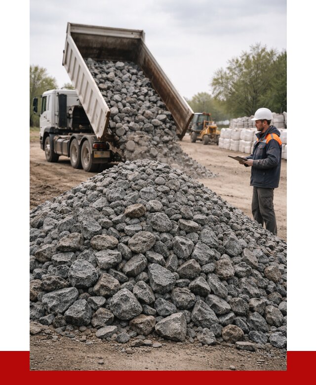 Гранитный щебень фракция 100-200 в Чусовой от 4388 р. ПРОНЕРУДЧсв