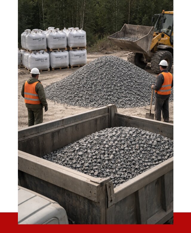 Щебень габбро диабаз 20-40 в Чусовой от 3552 руб. | ПРОНЕРУДЧсв