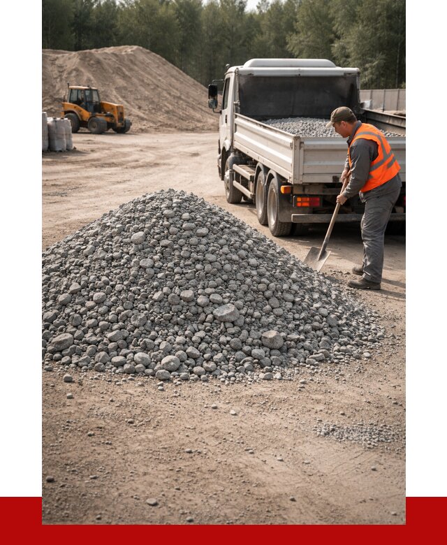Гравийный щебень фракция 5-10 в Чусовой от 2299 р. | ПРОНЕРУДЧсв