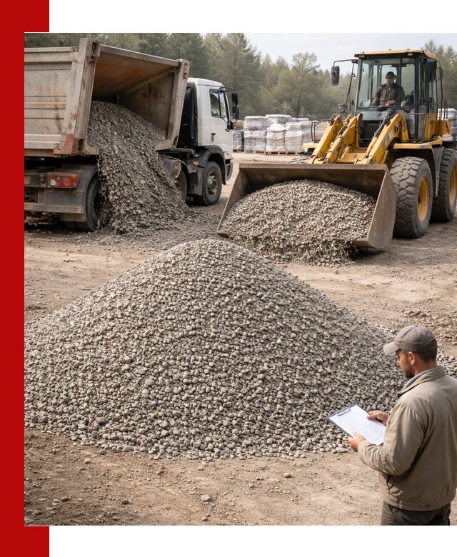 Гравийный щебень фракция 5–10 с доставкой в Чусовой
