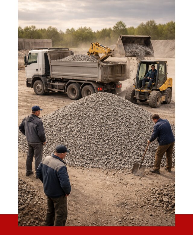 Гравийный щебень фракция 5-20 в Чусовой от 2508 р. ПРОНЕРУДЧсв