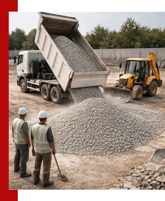 Купить известняковый щебень фракции 5–10 мм с доставкой в Чусовой