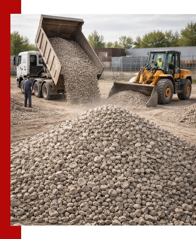 Доломитовый щебень фракции 20–41 с доставкой в Чусовой