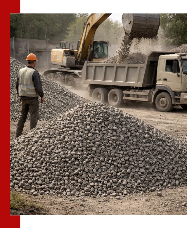 Шлаковый щебень фракция 5-20 с доставкой в Чусовой