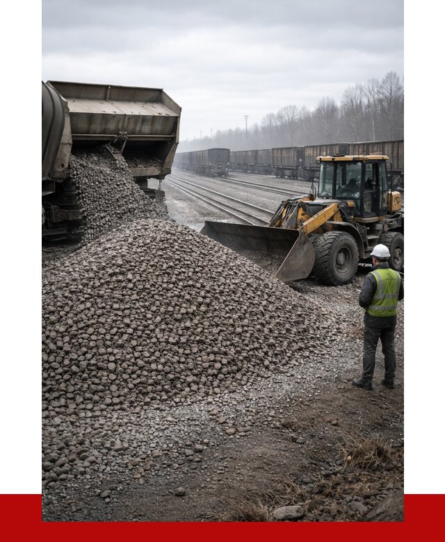 Купить железнодорожный щебень в Чусовой от 2925 р. | ПРОНЕРУДЧсв