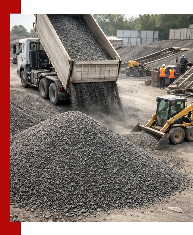 Вторичный щебень фракция 0–5 с доставкой в Чусовой