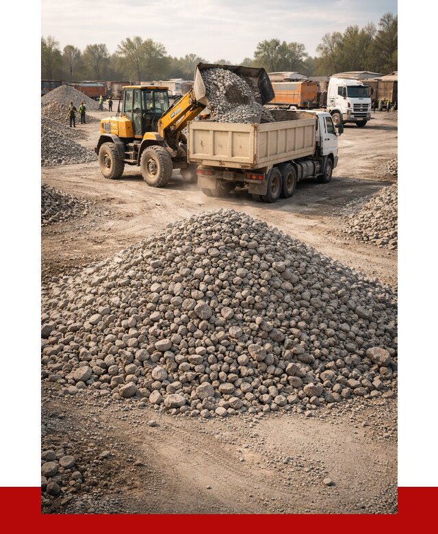 Вторичный щебень фракция 40-70 в Чусовой от 1818 р, ПРОНЕРУДЧсв