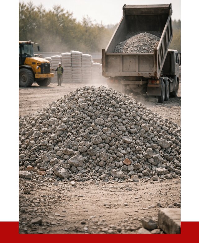 Вторичный щебень фракция 70-150 в Чусовой от 1463 р. | ПРОНЕРУДЧсв