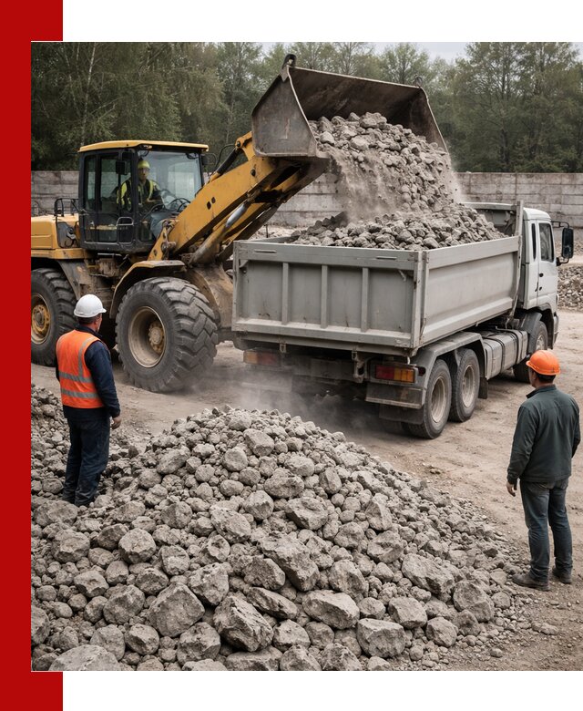 Вторичный щебень фракция 70–150 в Чусовой с доставкой