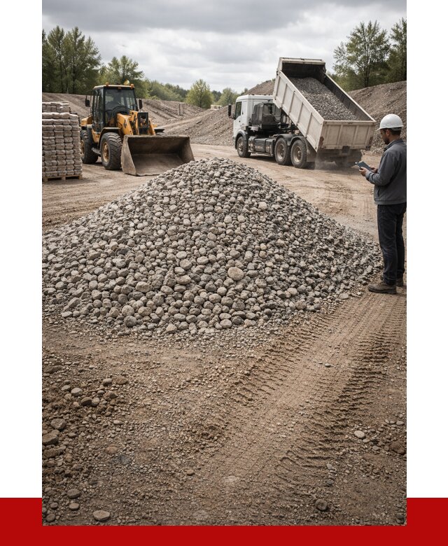Купить бетонный щебень в Чусовой, от 3343 р. ПРОНЕРУДЧсв