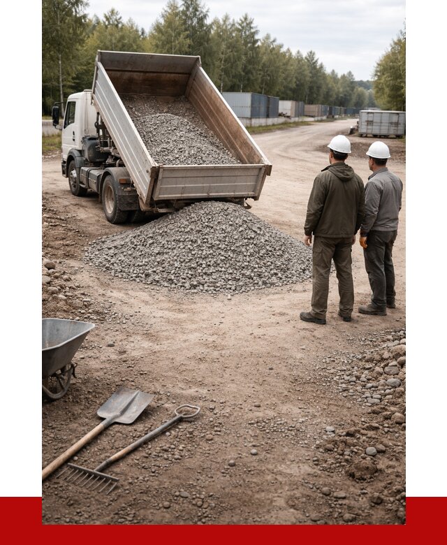 Бетонный щебень фракция 5-20 в Чусовой от 3343 р., ПРОНЕРУДЧсв