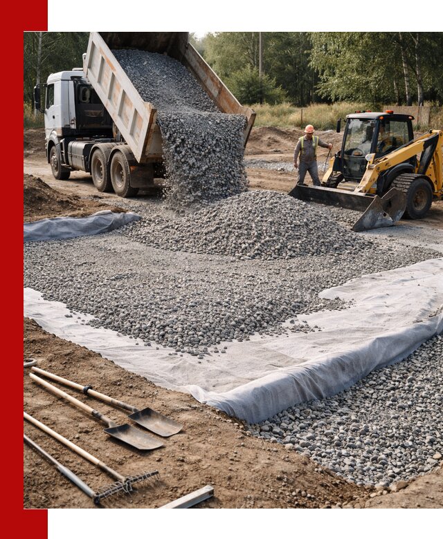 Щебень для фундамента с доставкой в Чусовой