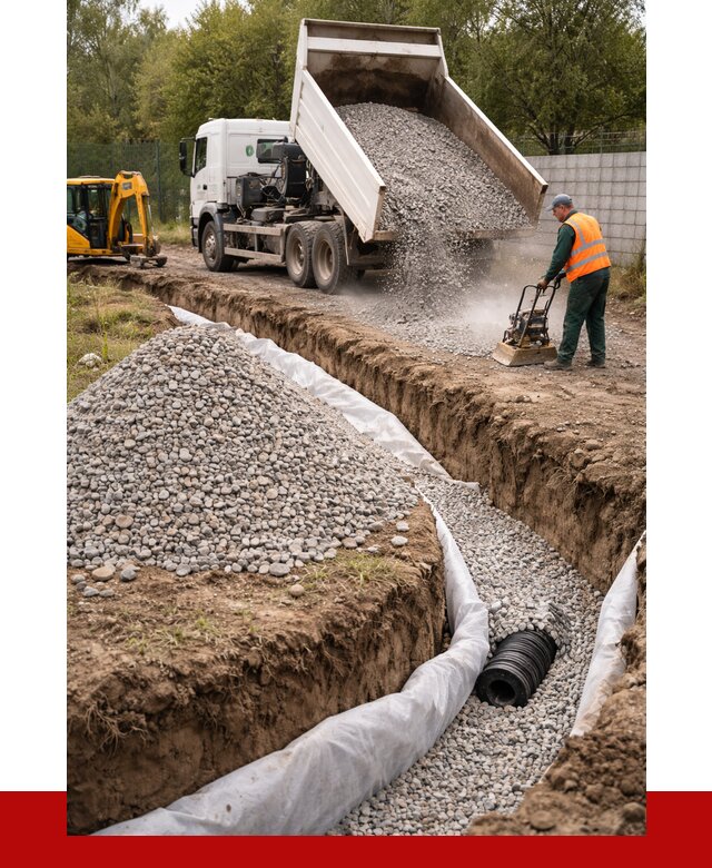 Щебень для дренажа в Чусовой от 1933 р., ПРОНЕРУДЧсв доставка