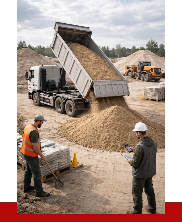 Карьерный песок с доставкой в Чусовой от 3761 р. ПРОНЕРУДЧсв