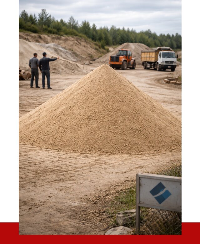 Карьерный песок навалом в Чусовой от 1881 р. | ПРОНЕРУДЧсв