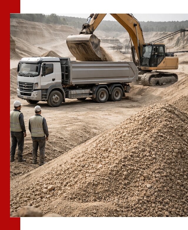 Карьерный крупнозернистый песок с доставкой в Чусовой