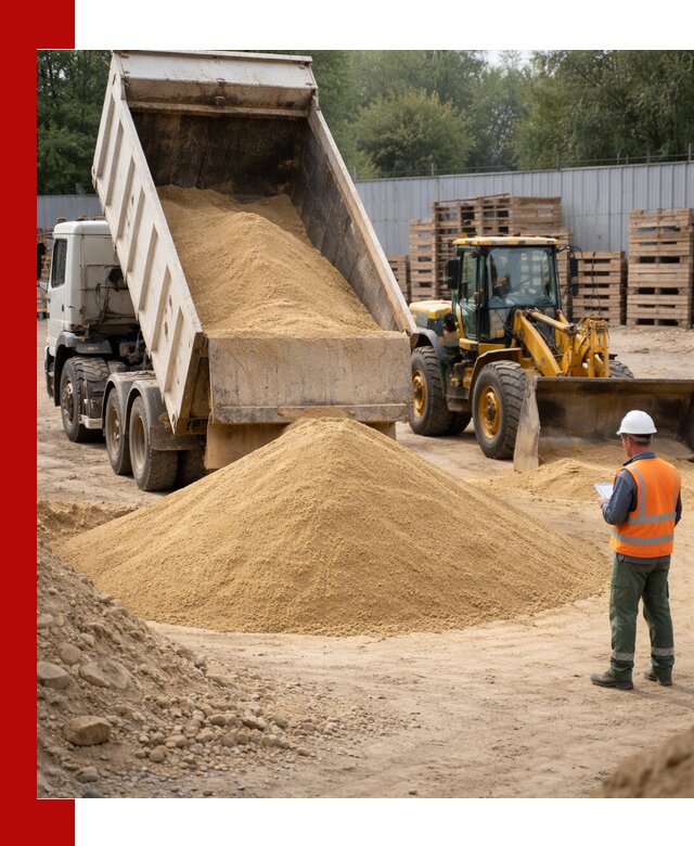 Доставка карьерного мелкозернистого песка в Чусовой