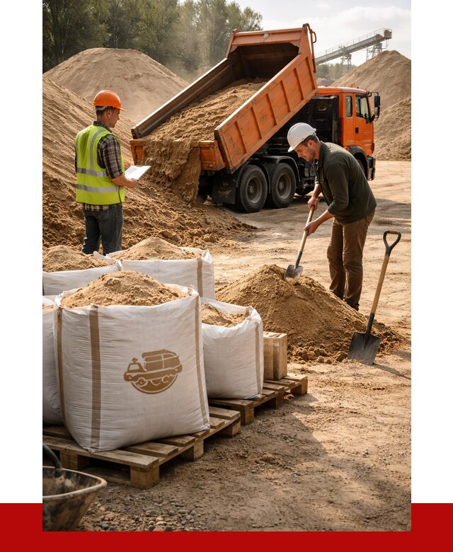 Строительный песок в Чусовой от 2299 р. с доставкой, ПРОНЕРУДЧсв