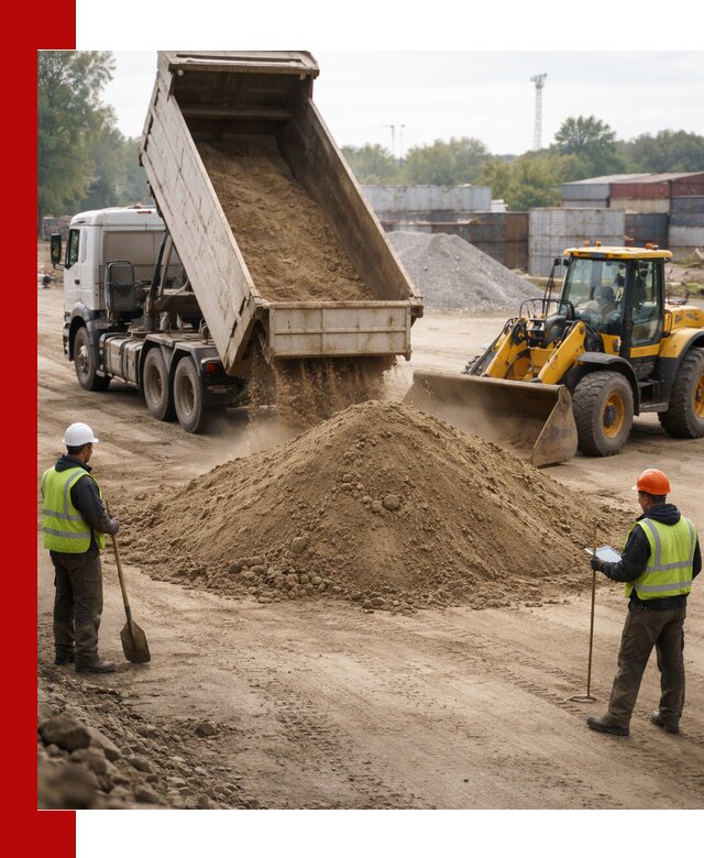 Доставка и продажа пескогрунта оптом и в розницу в Чусовой