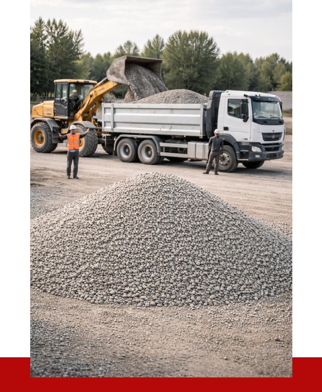 Купить мытый гравий в Чусовой от 3657 р, доставка ПРОНЕРУДЧсв