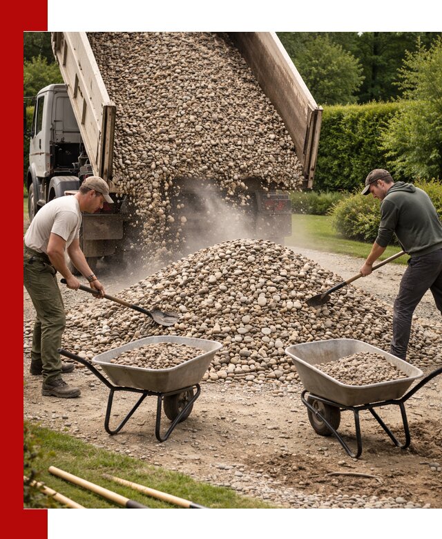 Доставка и продажа декоративной гальки в Чусовой