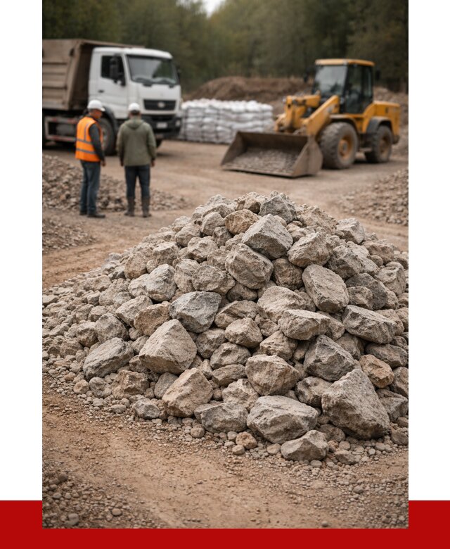 Купить бутовый камень с доставкой в Чусовой от 2403 р. | ПРОНЕРУДЧсв