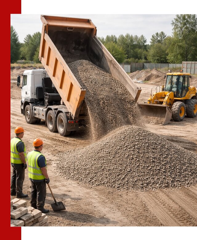 Доставка щебёночно-песчаной смеси ЩПС С7 в Чусовой