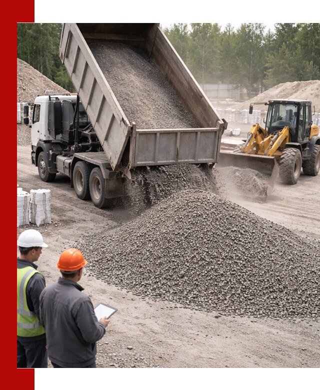 Доставка и продажа гранитного отсева 0-10 в Чусовой