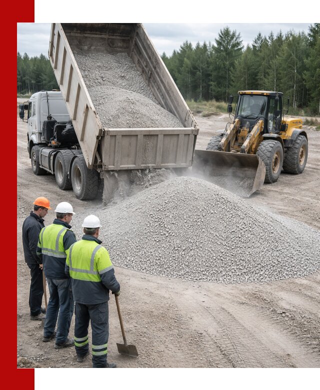 Известняковый отсев 0-5 доставка в Чусовой быстро и выгодно
