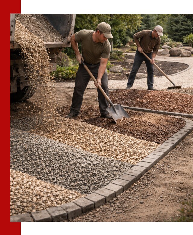 Декоративная крошка для ландшафта в Чусовой — продажа и доставка