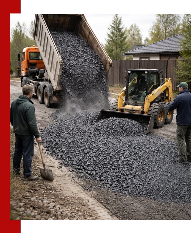 Крошка габбро с доставкой в Чусовой для строительных работ