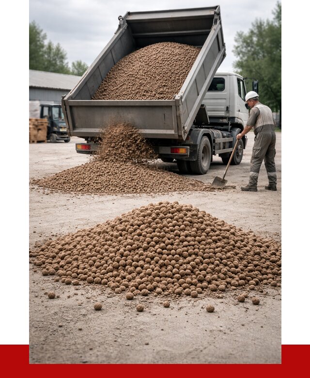 Керамзит с доставкой в Чусовой от 4388 р. за м3 | ПРОНЕРУДЧсв
