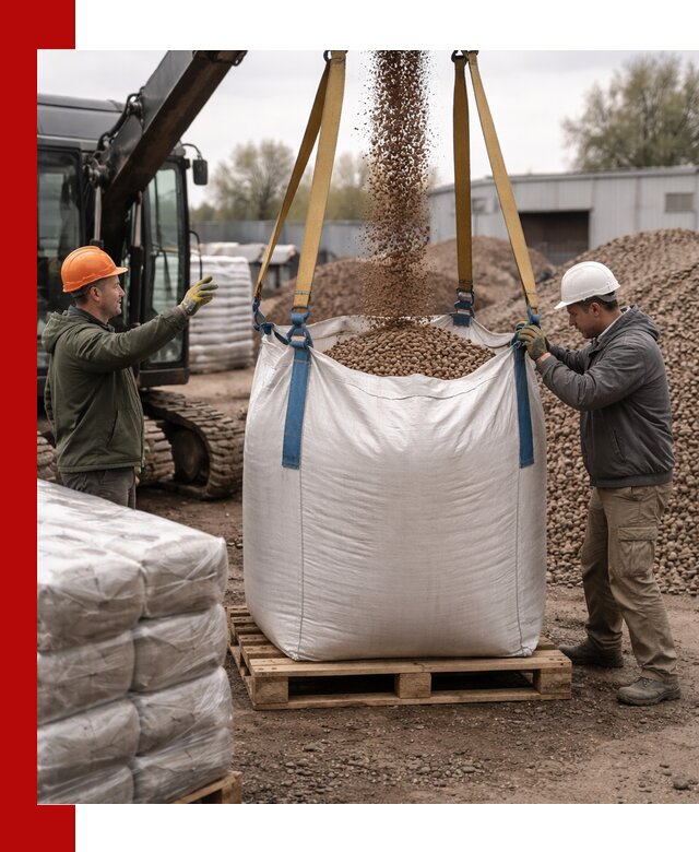 Керамзит в биг-бегах с доставкой в Чусовой