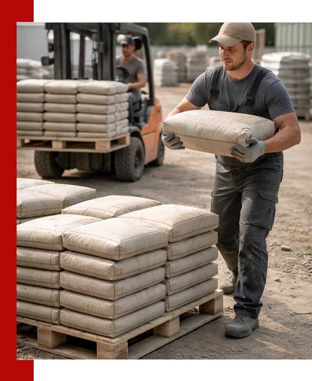 Доставка цемента в мешках оптом и в розницу в Чусовой