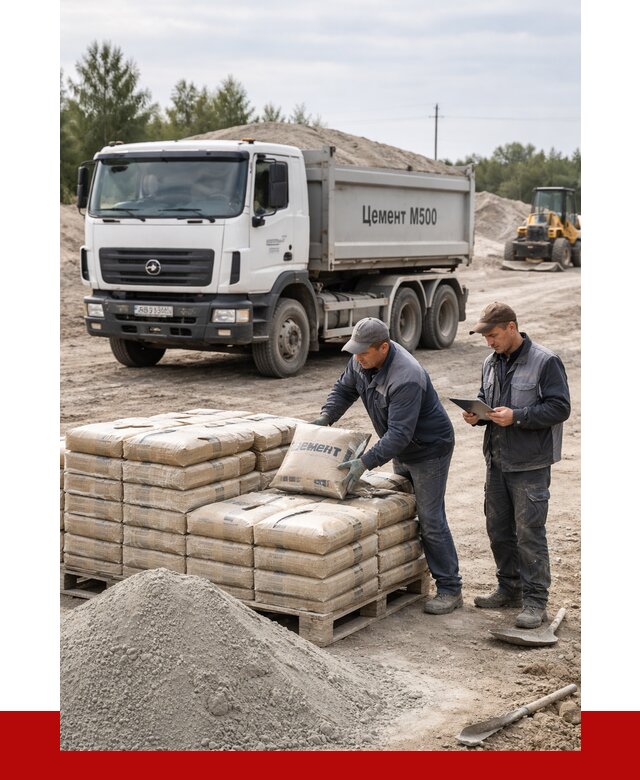 Купить цемент м500 с доставкой в Чусовой от 5433 р. | ПРОНЕРУДЧсв