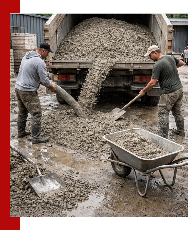 Цементно-песчаная смесь М150 доставка в Чусовой