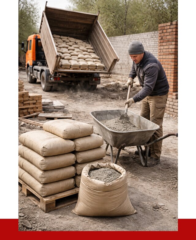 Купить сухую смесь для кладки в Чусовой от 1254 р. | ПРОНЕРУДЧсв