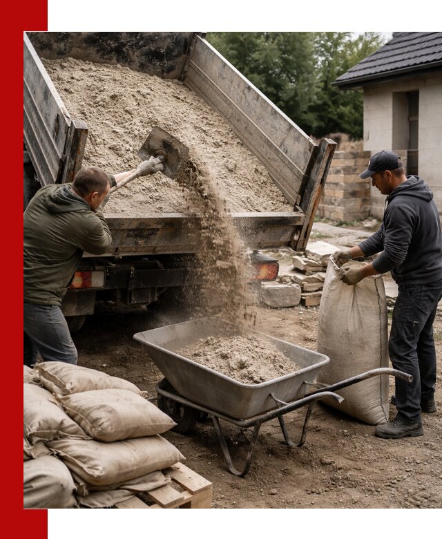 Качественная сухая смесь для кладки с доставкой в Чусовой