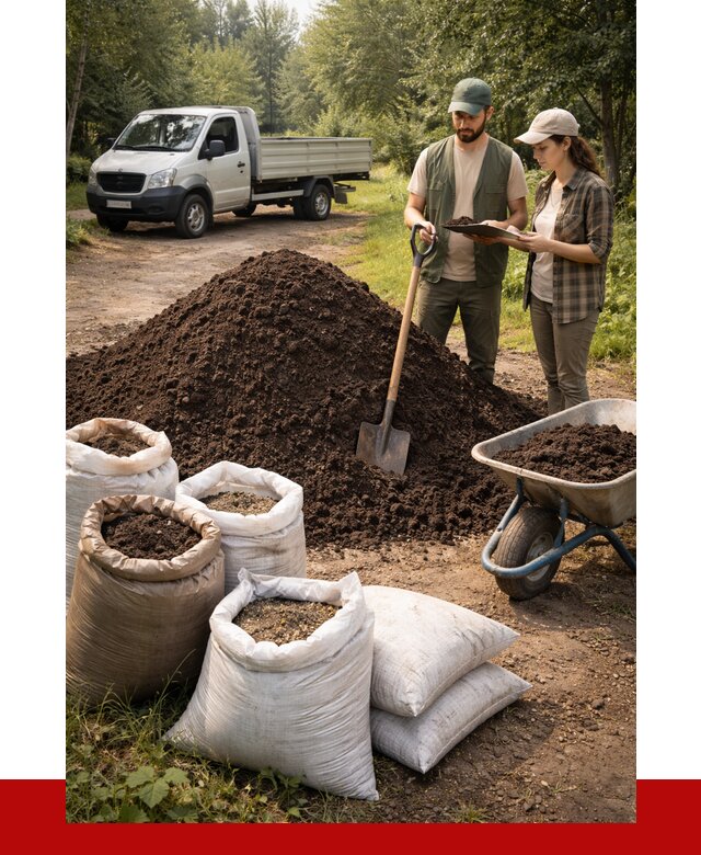 Купить грунт с доставкой в Чусовой от 4702 р. за м3 | ПРОНЕРУДЧсв