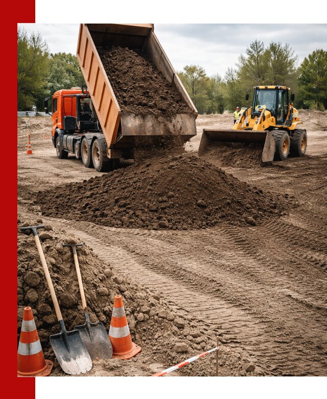 Поставка и доставка планировочного грунта в Чусовой