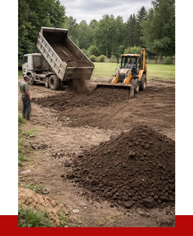 Грунт для выравнивания участка в Чусовой от 1254 р. | ПРОНЕРУДЧсв