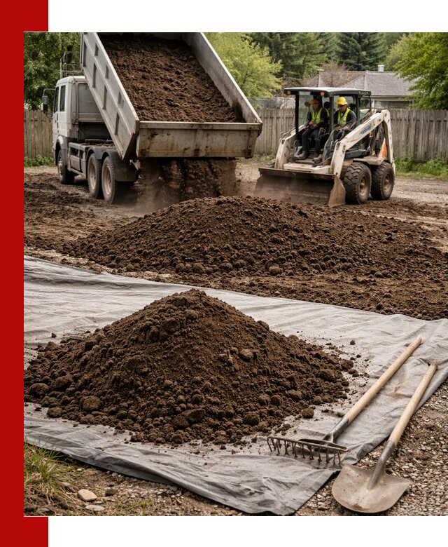 Грунт для отсыпки участка с доставкой в Чусовой