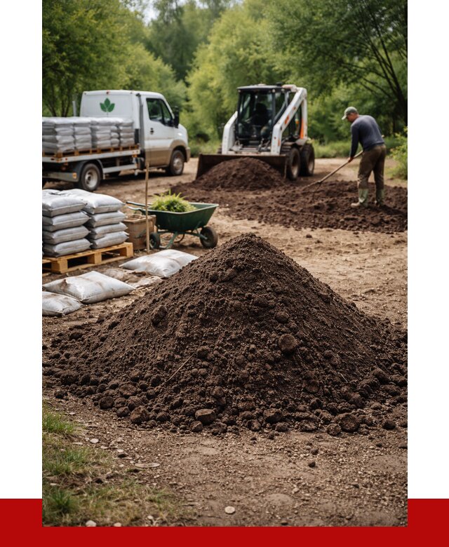 Грунт для озеленения с доставкой в Чусовой от 1881 р. | ПРОНЕРУДЧсв