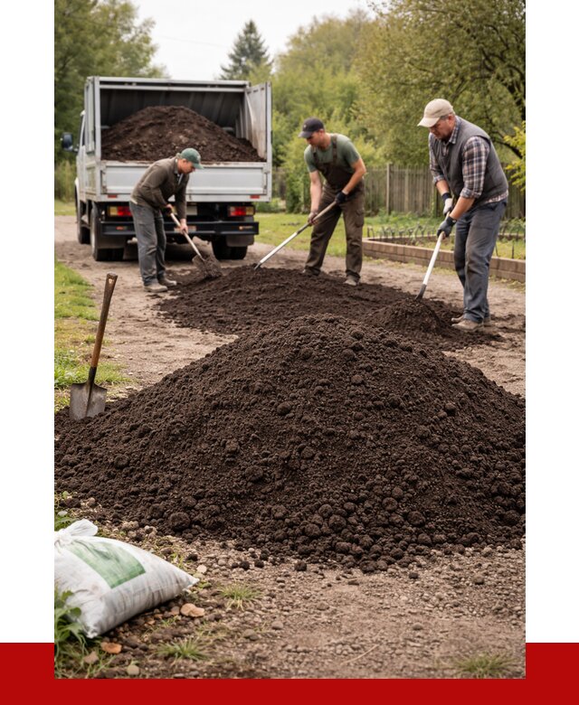 Купить землю для огорода в Чусовой от 3343 р./куб | ПРОНЕРУДЧсв