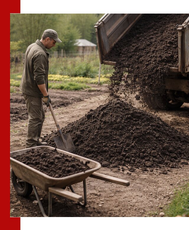 Доставка качественной земли для огорода в Чусовой