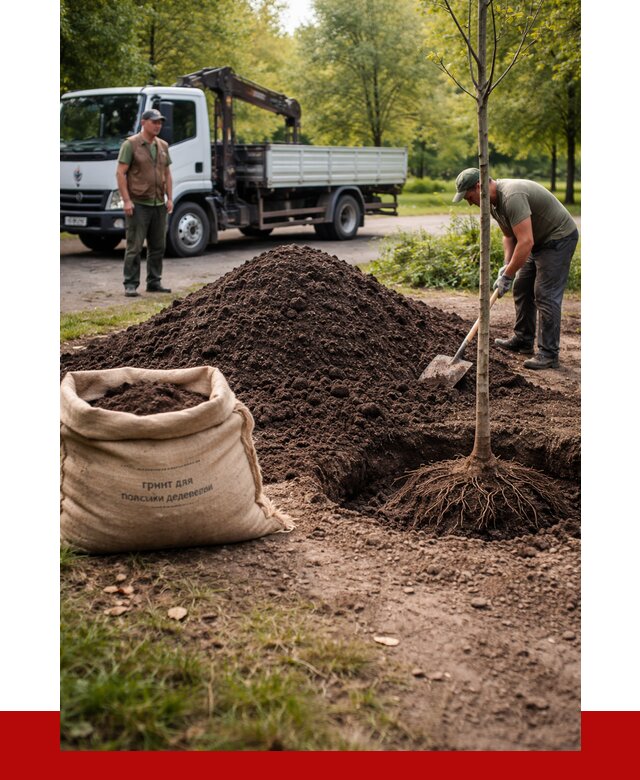 Грунт для посадки деревьев в Чусовой от 1254 р. | ПРОНЕРУДЧсв